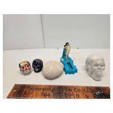 Wonder woman skulls and a shell