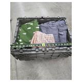 Tote of blankets
