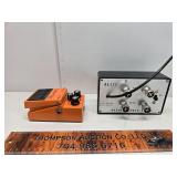 Boss distortion pedal and other