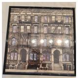 Led Zeppelin Physical Graffiti framed album cover