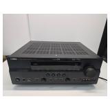 Yamaha receiver powers on