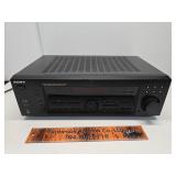 Sony receiver powers on
