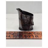 Silver plated owl creamer