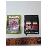 8 track to cassette adapter and 8 track tape