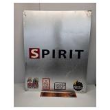 Metal sign