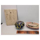 Pottery and stone