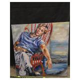 Oil on canvas
