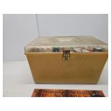 Sewing box and contents