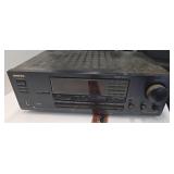 Onkyo receiver powers on