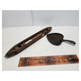 Boat shuttle and cast iron