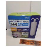 Vacuum storage bag additive