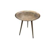 Side table metal heavy
