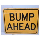 Metal sign