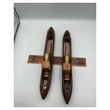 Shuttle candle sconces