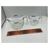 Pyrex measuring cups