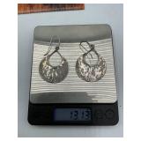 Sterling silver earrings