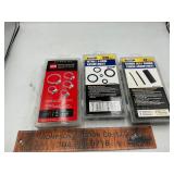 Hose clamps,orings and shrink tubes