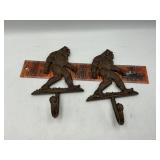 Cast iron Bigfoot hooks