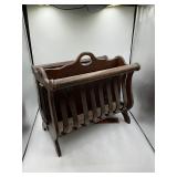 Vintage magazine rack
