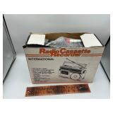 Radio cassette recorder