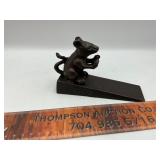 Cast iron door stop
