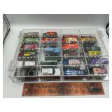 Die cast cars with case