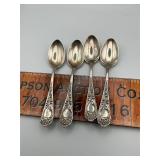 Sterling silver spoons 36 9 grams