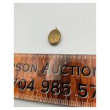 14k gold field pendant