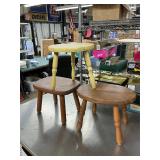 3 stools