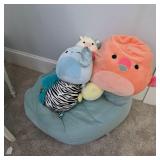 Bean bag & Squishmallows