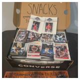 Box of Sports Cards
