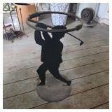 Metal Golfer Table