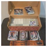 Box of Sports Cards