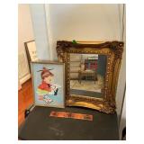 Mirror and painting