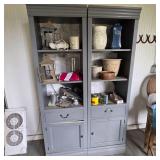 2 Cabinets & contents