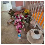 Contents of upstairs hall corner