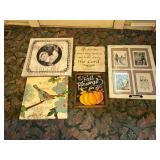 5pcs of wall art