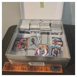Box of Sports Cards