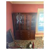 Vintage mahogany China Cabinet