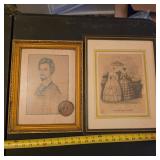 2 Framed Prints