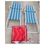 Beach chairs