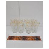 Americana themed drinking glasses