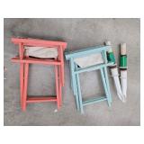 Beach chairs & umbrella bases