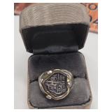 Sterling silver Spanish style ring