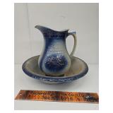 Pitcher and bowl