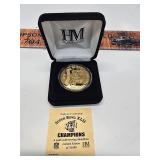 New York Giants Super Bowl coin
