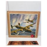 1943 Coca Cola American fighting plane