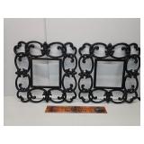 Cast iron picture frames