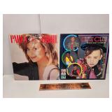 Culture Club and Paula Abdul vinyl records