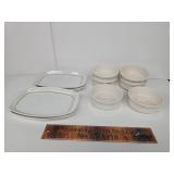 US Air and Pan Am dishes